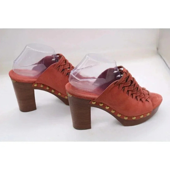 Michael Kors Women's Westley Mule Cinnamon Platform Slip On Shoes-10M - Picture 8 of 10